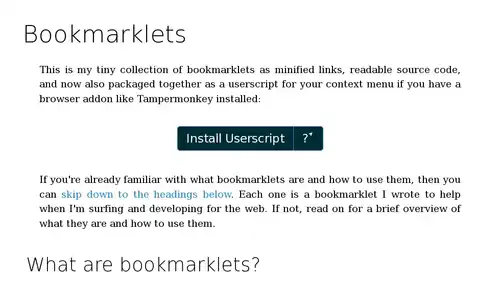 Bookmarklets